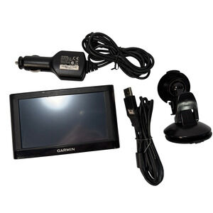 Garmin nüvi 52LM 5" GPS Navigator w/ Mount Car Charger USB Tested